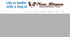 Desktop Screenshot of newdawnabc.com